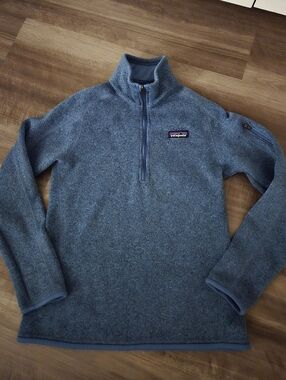 LIKE NEW Patagonia Better Sweater 1/4 Zip - "Woolly Blue"